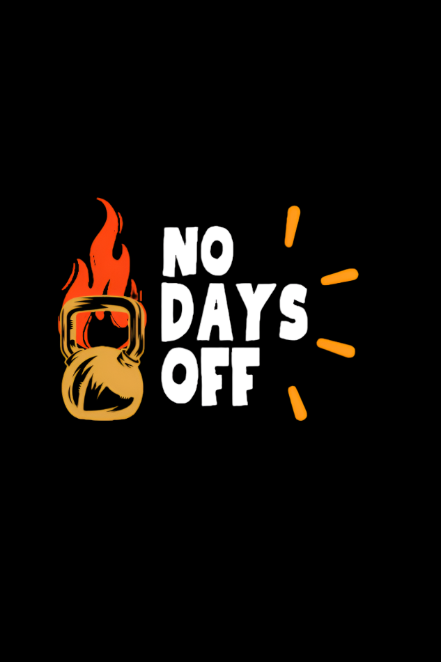 "NO DAYS OFF" | T-shirt For Workout Lovers