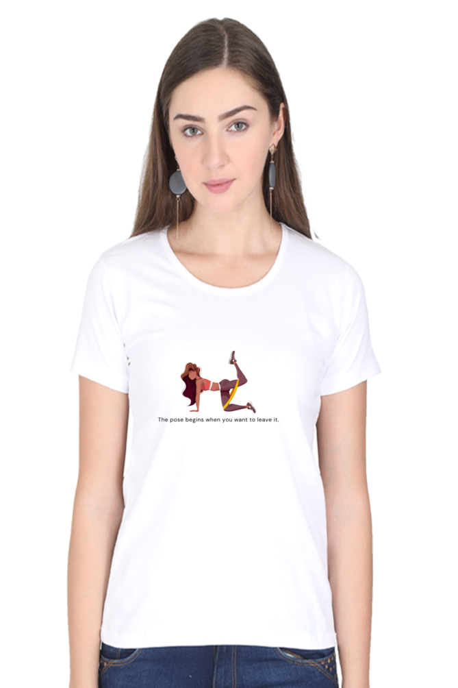 "YOGA POSE" | T-shirts For Fitness Lovers