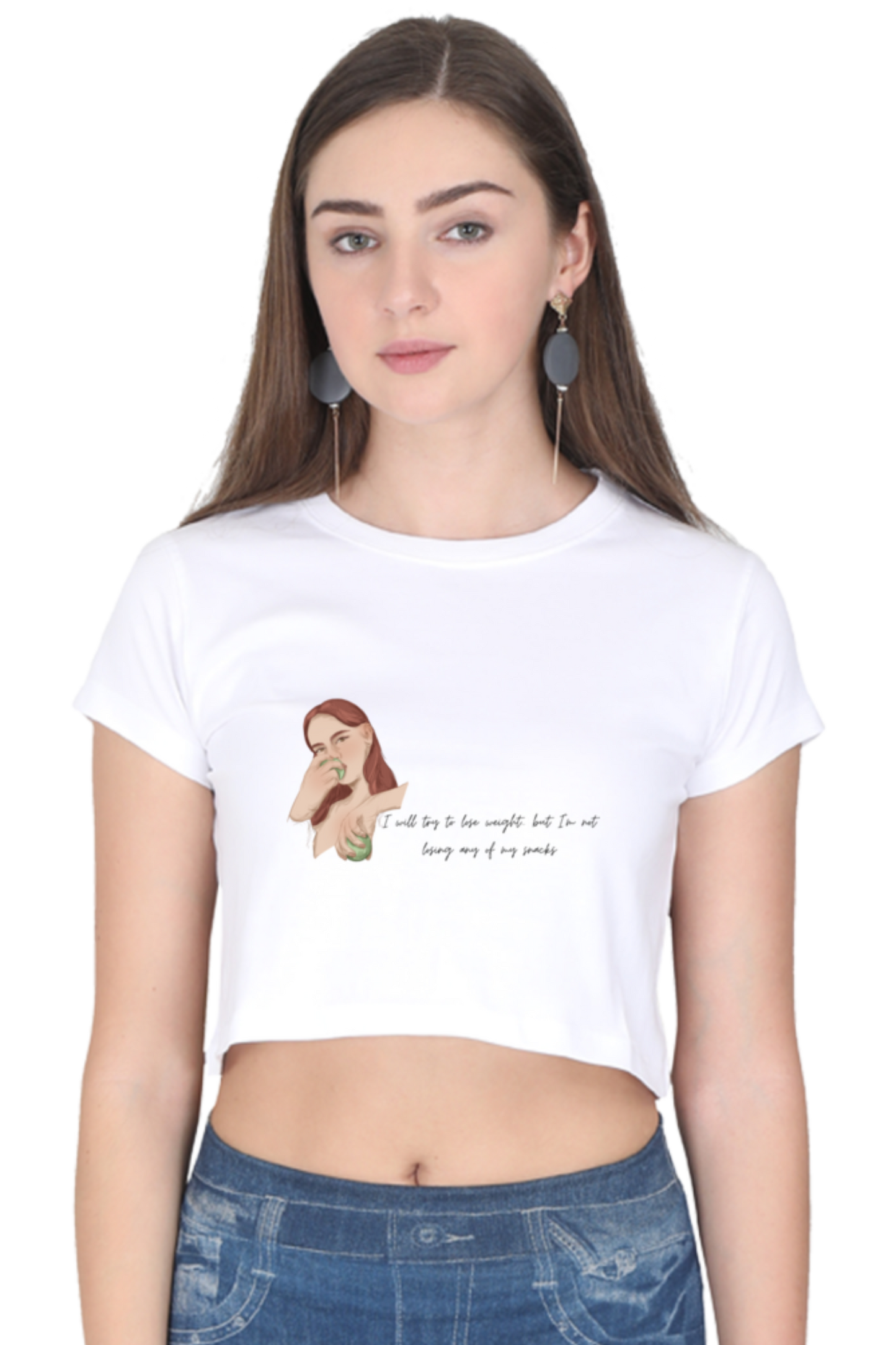 "SNACKSY" | Crop Tops For Snack Lovers