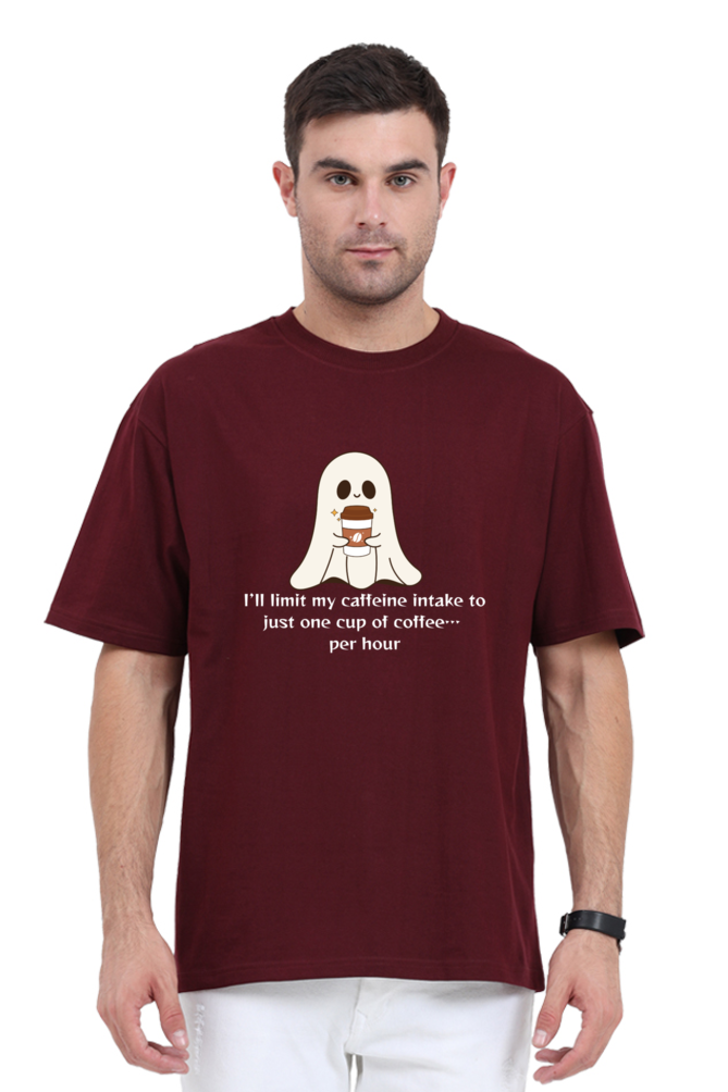 COFFEE GHOST | Unisex Oversized Tshirt