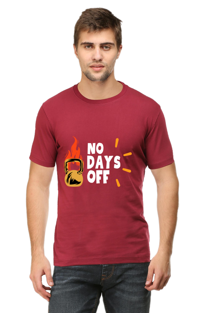 "NO DAYS OFF" | T-shirt For Workout Lovers