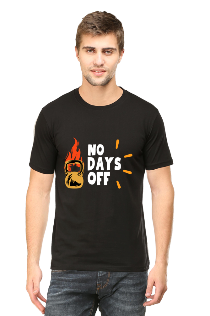 "NO DAYS OFF" | T-shirt For Workout Lovers