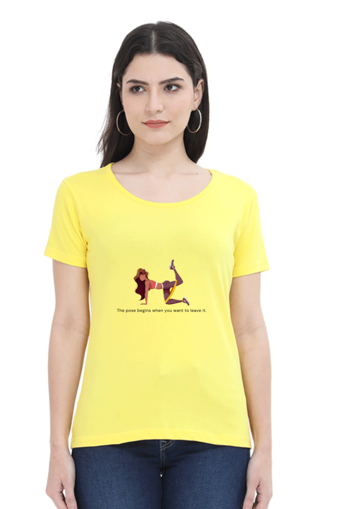 "YOGA POSE" | T-shirts For Fitness Lovers