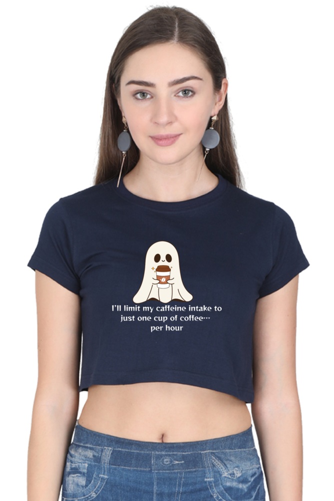 COFFEE GHOST | Crop Tops For Coffee Lovers