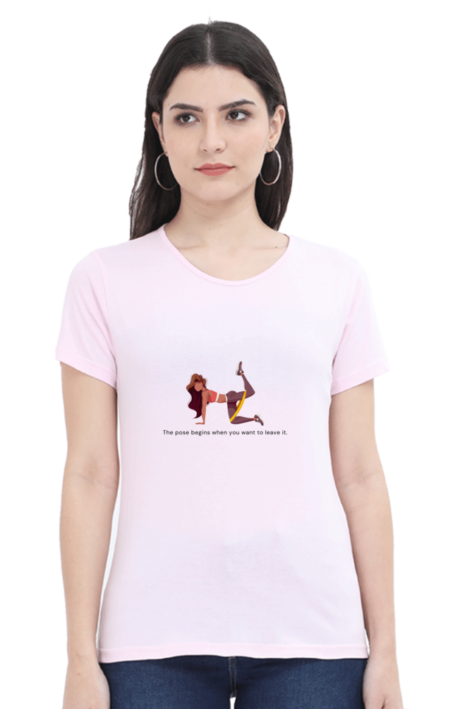 "YOGA POSE" | T-shirts For Fitness Lovers