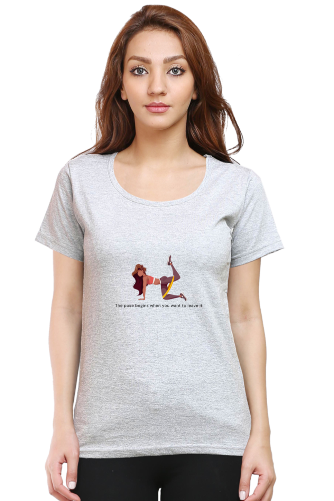 "YOGA POSE" | T-shirts For Fitness Lovers