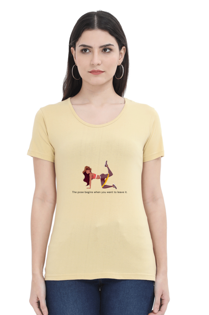 "YOGA POSE" | T-shirts For Fitness Lovers