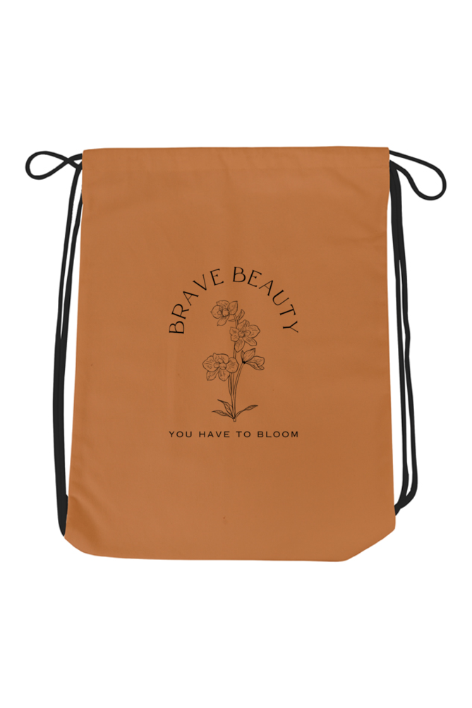 "BRAVE BEAUTY" | Drawstring Bag For Bravest