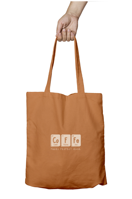 "COFFEE" Zipper Tote Bags