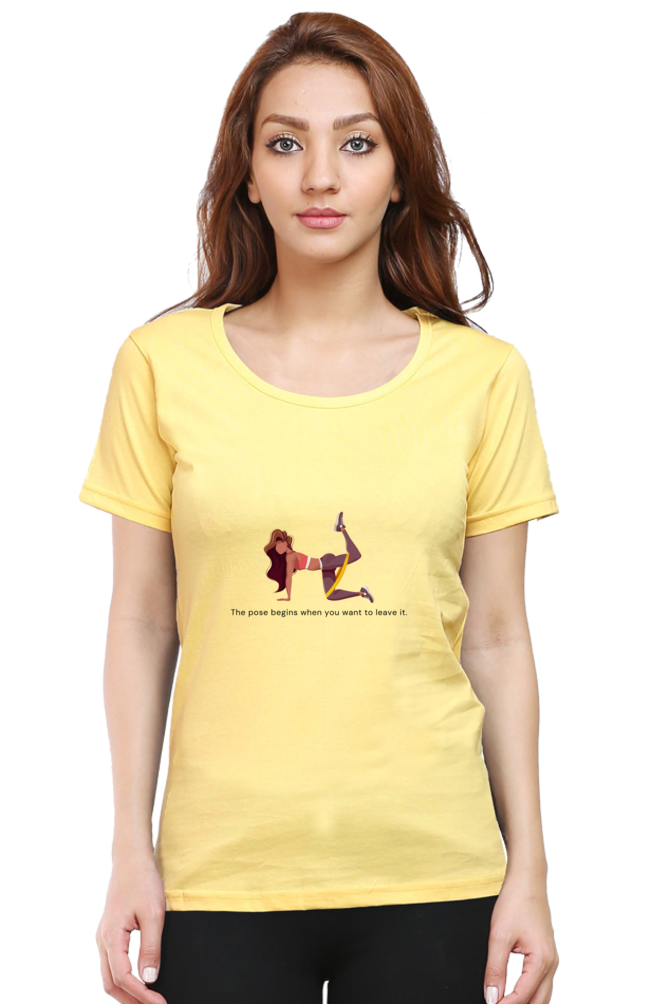 "YOGA POSE" | T-shirts For Fitness Lovers