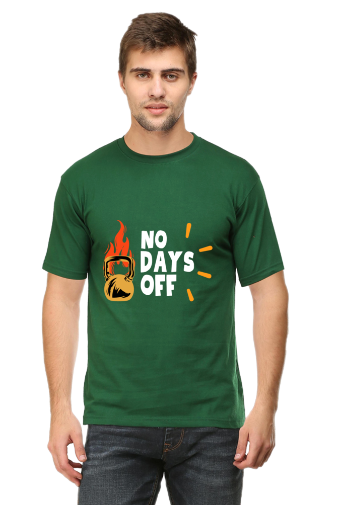 "NO DAYS OFF" | T-shirt For Workout Lovers