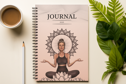 "YOGA GIRL" | Unruled Journal | For Diary Lovers