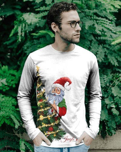 "JINGLE ALL THE WAY" | Christmas Casuals | Unisex Full Sleeve T-shirt