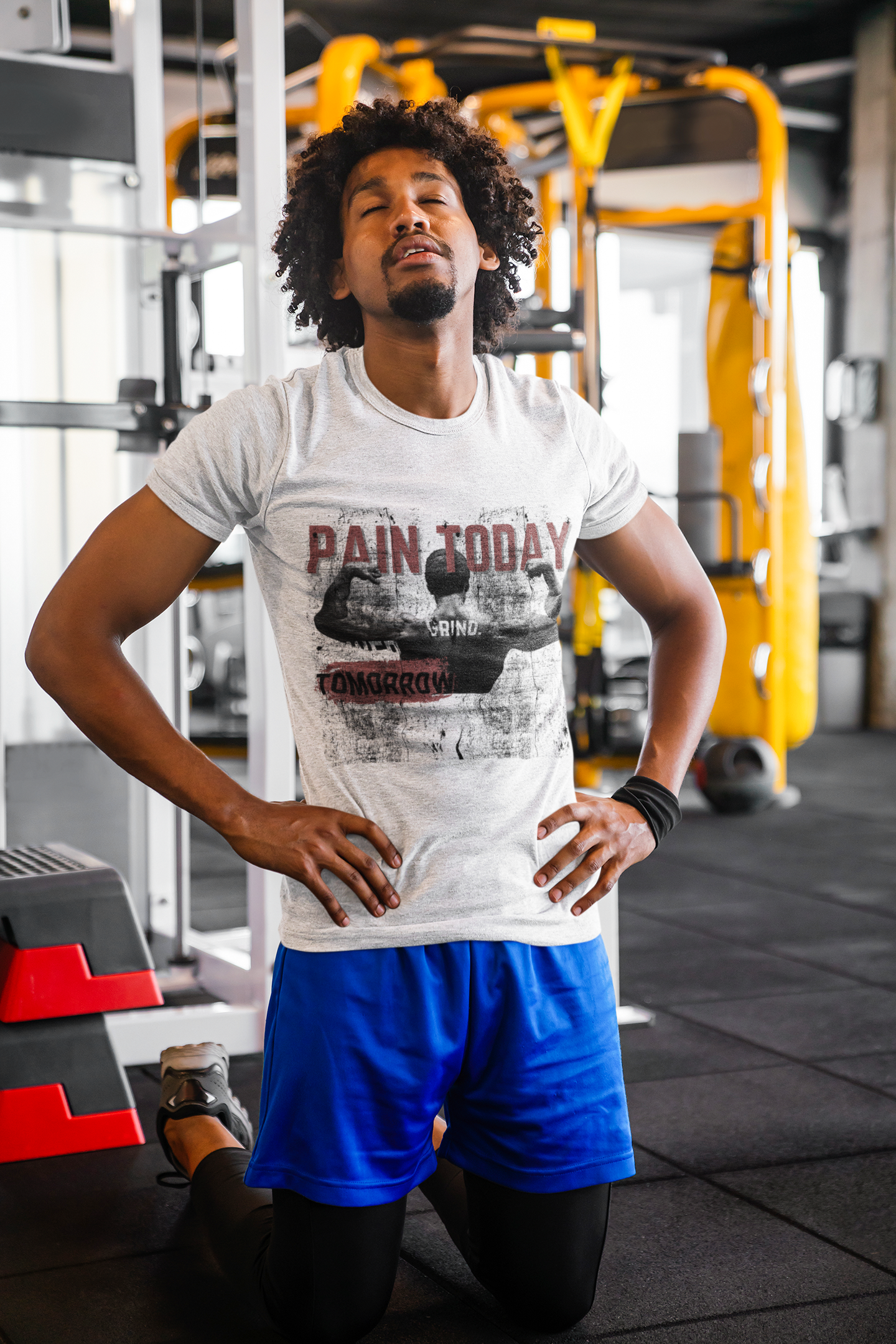 "PAIN TODAY" | Inspiring T-shirt For Fitness Freaks