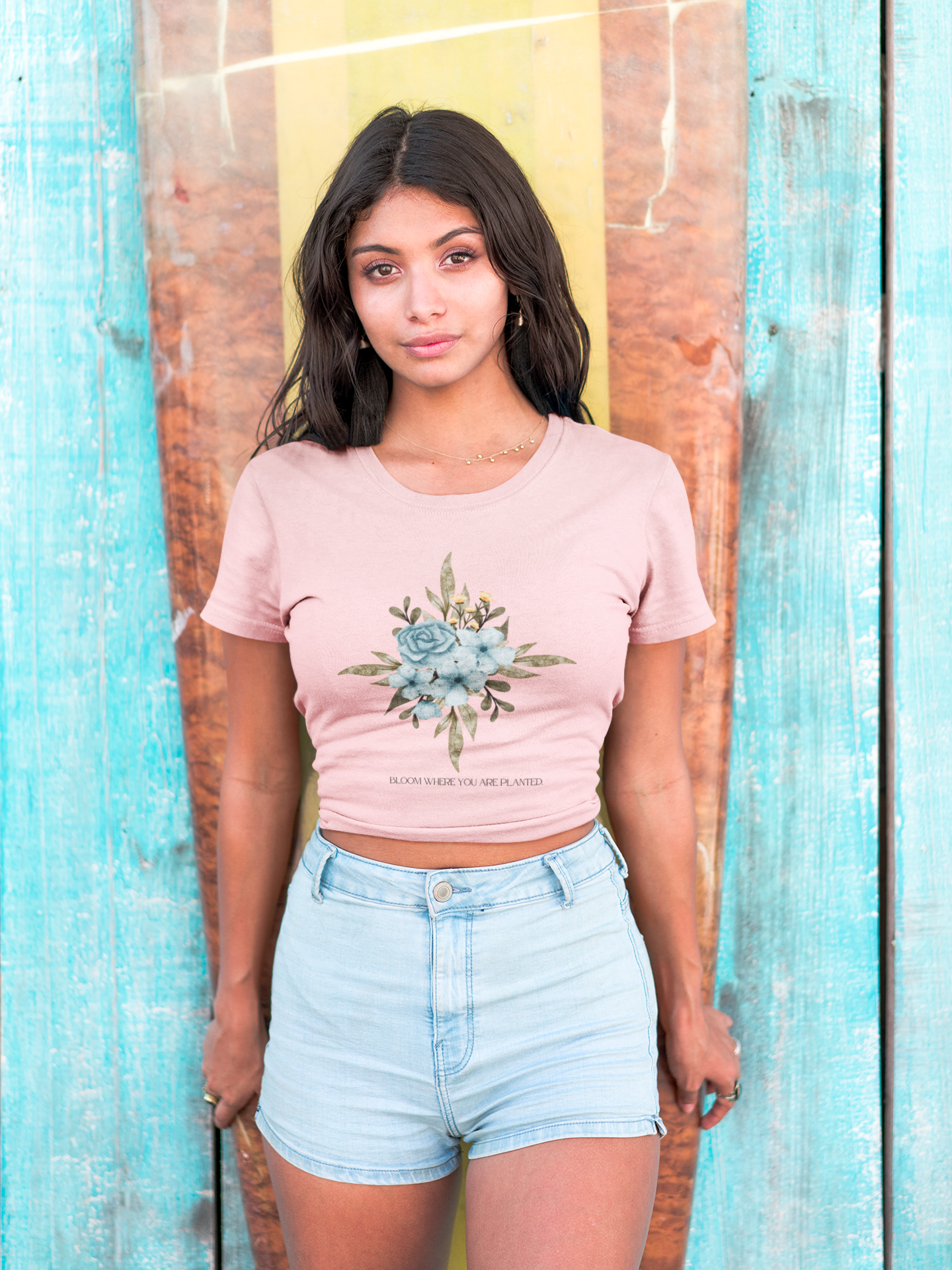 "FLOWER BUSH" Crop Top