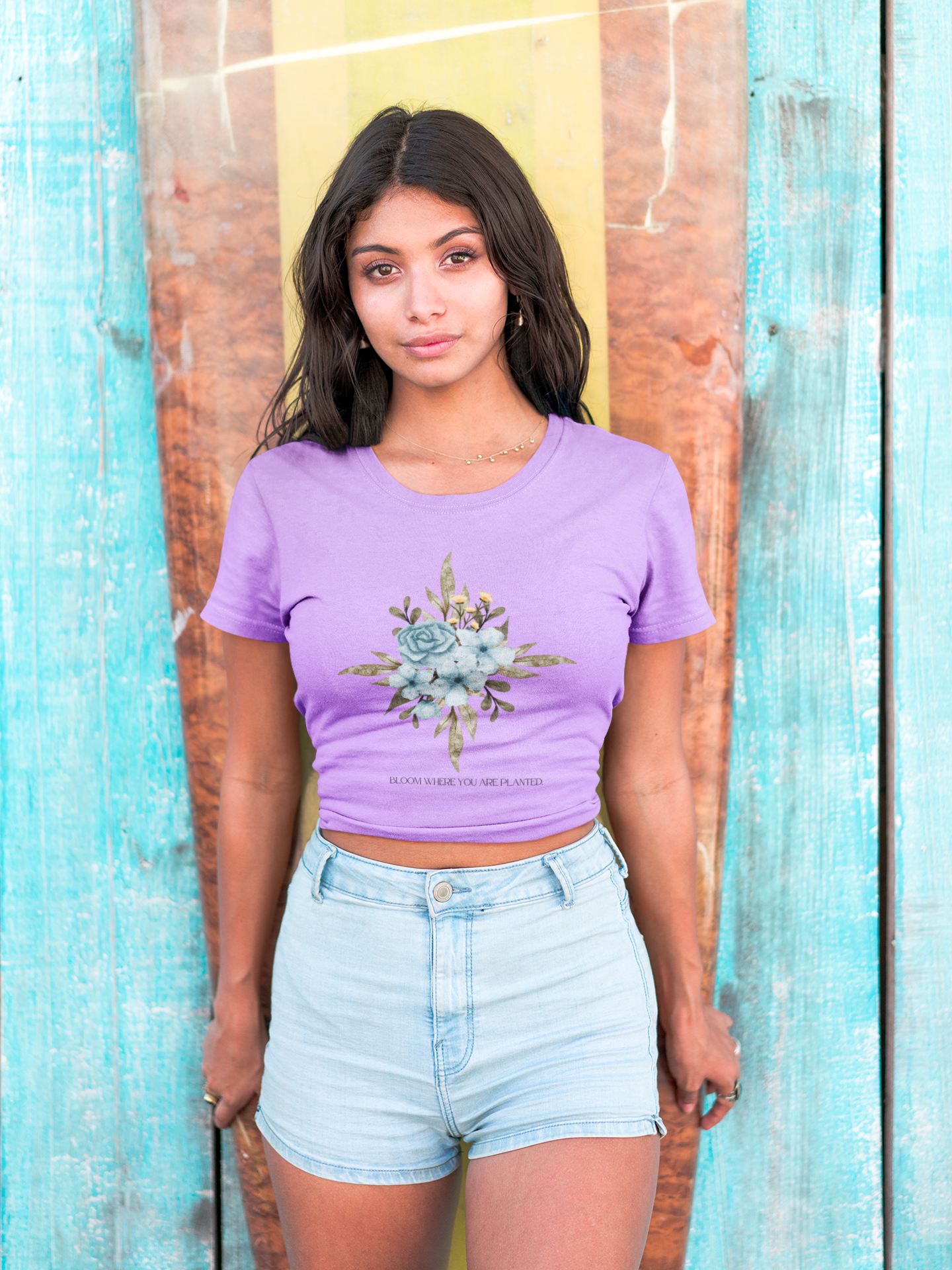 "FLOWER BUSH" Crop Top