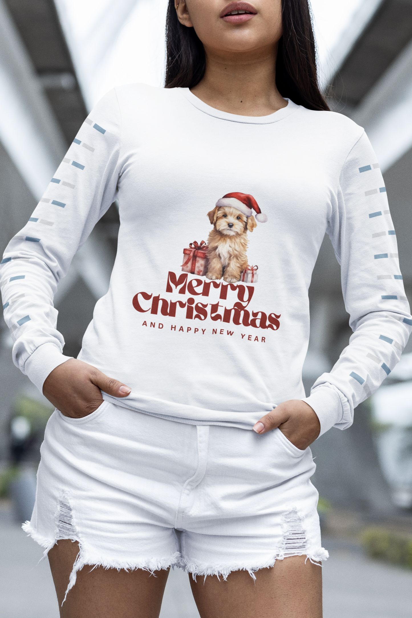 "MERRY CHRISTMAS" | Unisex Christmas T-shirts | Specially For Dog Lovers!