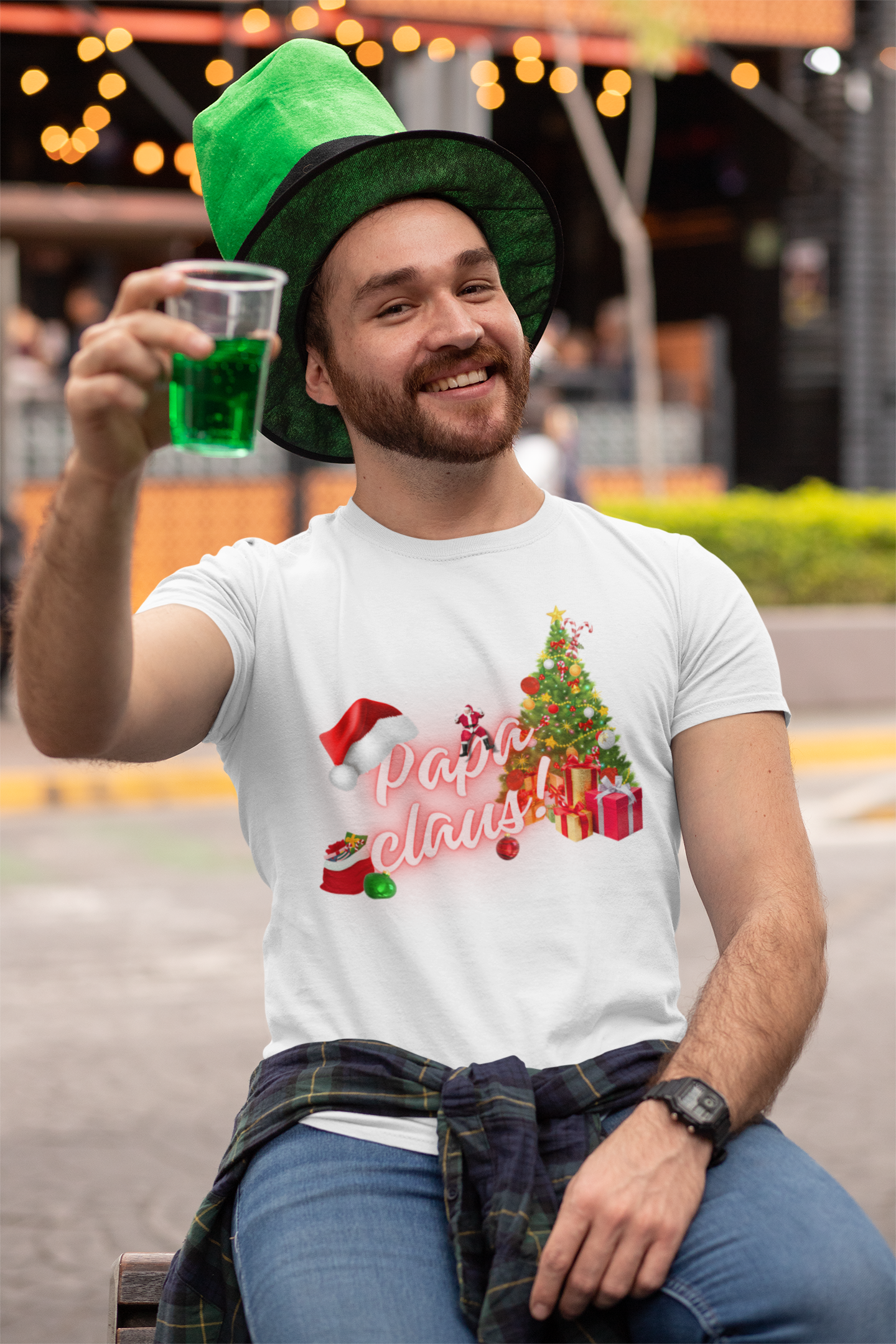 "PAPA CLAUS" | Christmas Casuals | T-shirts for Fathers