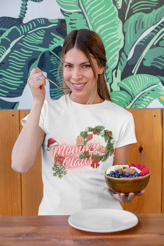 "MOMMY CLAUS" | Christmas Casuals | T-shirt For Mommies