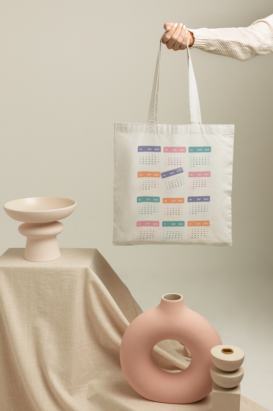 CALENDER TOTE BAG | For Everyday Use