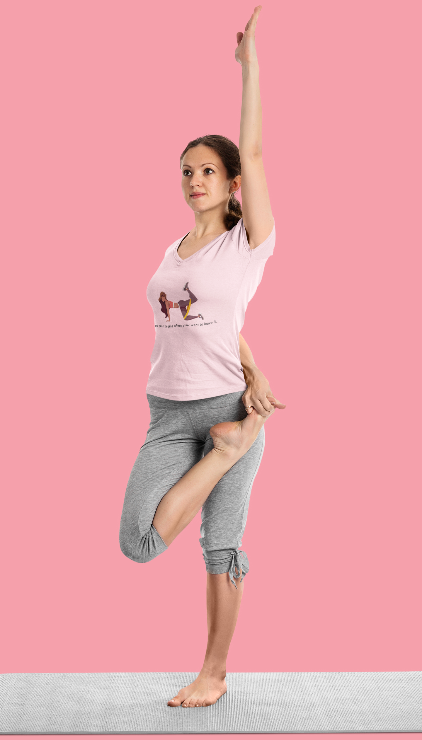 "YOGA POSE" | T-shirts For Fitness Lovers