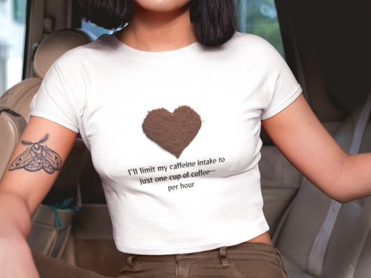 COFFEE @HEART | Crop Tops For Coffee Lovers